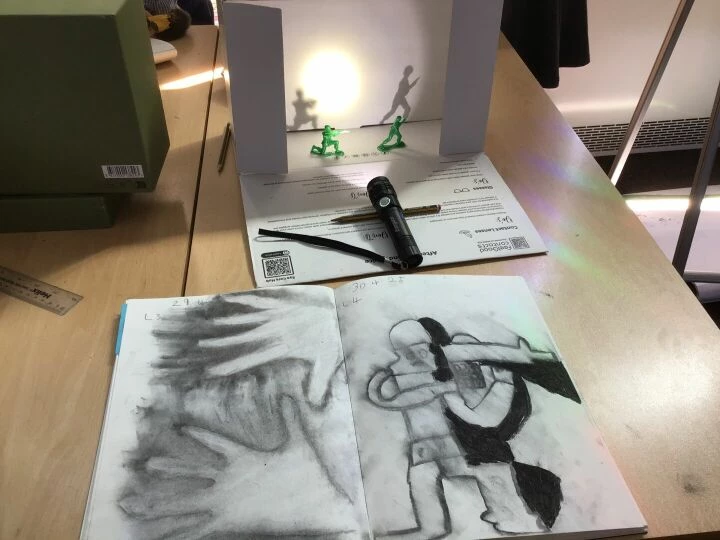 Charcoal art