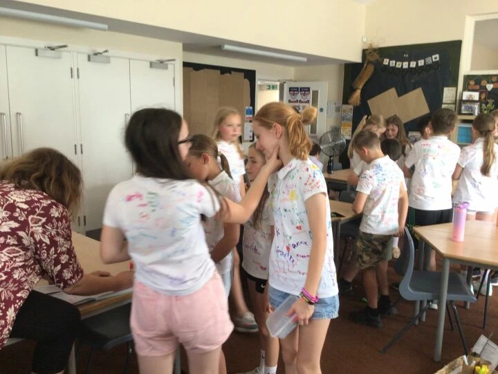 Shirt signing