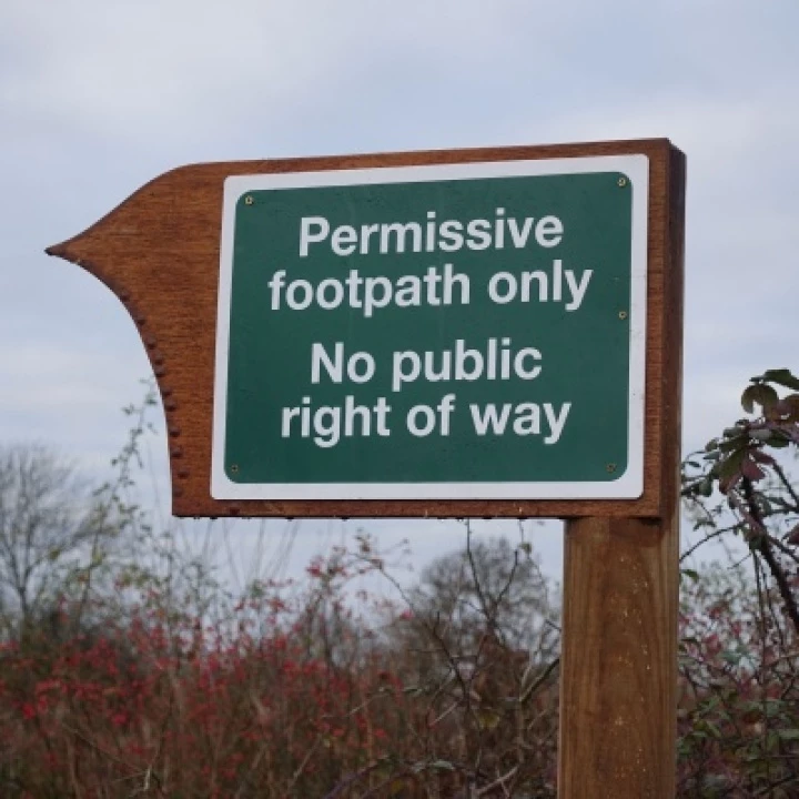 Footpath Sign 04