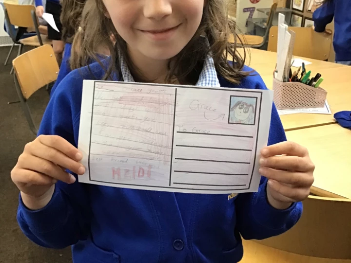 Y3 PSHE postcards