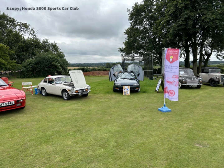 White coupe at Fitching Show