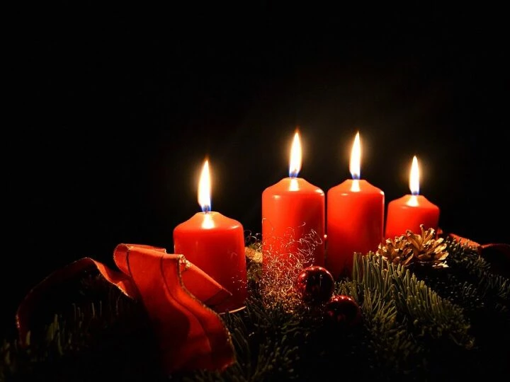 Candles, christmas, advent