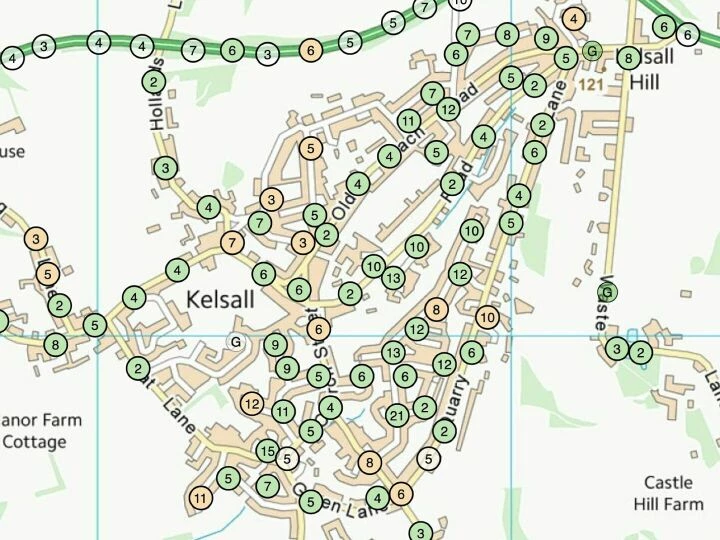 Cwac Gully Map Pic