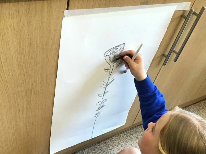 Art drawing large