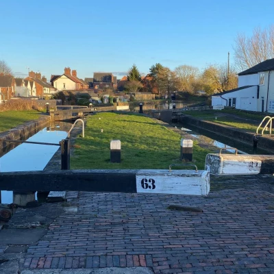 Lock 63 on the Trent and Mersey Canal