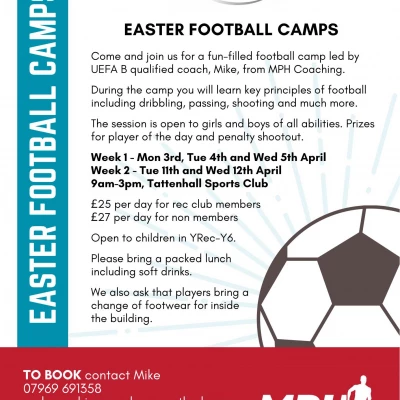 Easter Football Camp 23