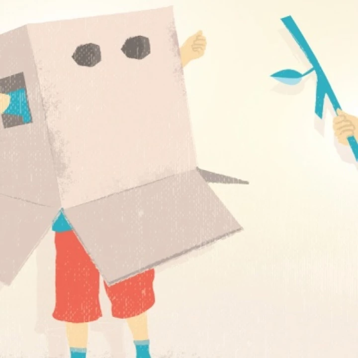 Boxy banner