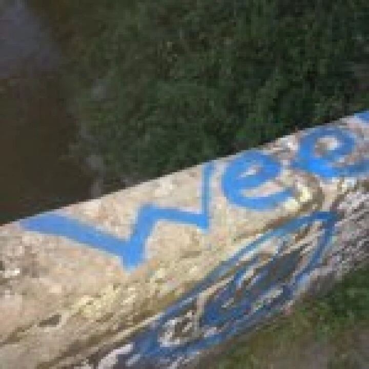 Roman Bridges graffiti