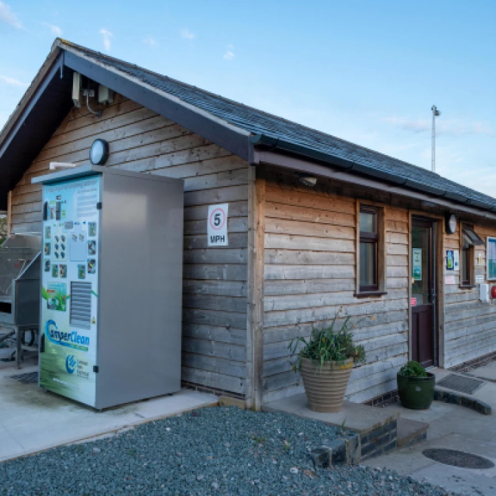 Overwater Marina Shower and Toilet Block Exterior 1