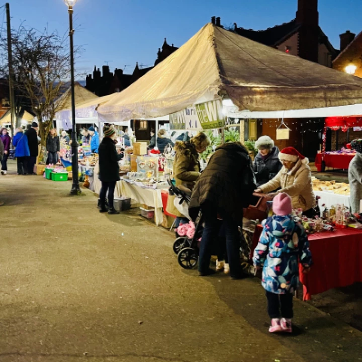 Christmas festival 2022 Lovely street Scene