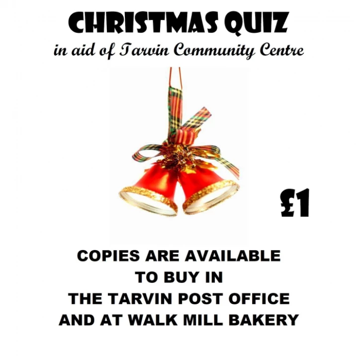 Christmas Quiz Poster For TCC 2023