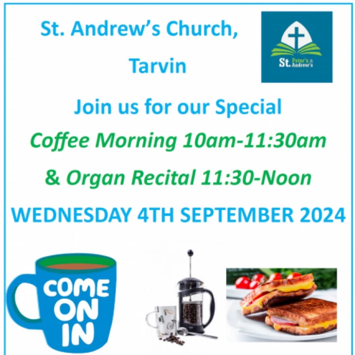 St Andrews Macmillan Coffee Morning 2024 4x3