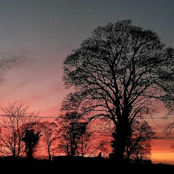 Sunset Over Audlem