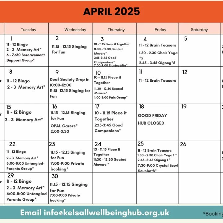 Hub April 25
