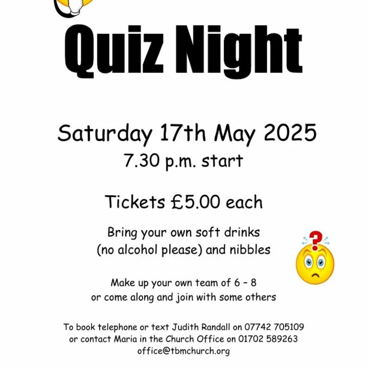 Thorpe Bay Quiz Night 17th May