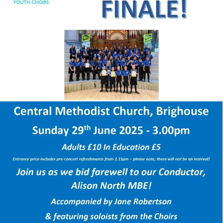 Hudds Youth Choir June 25