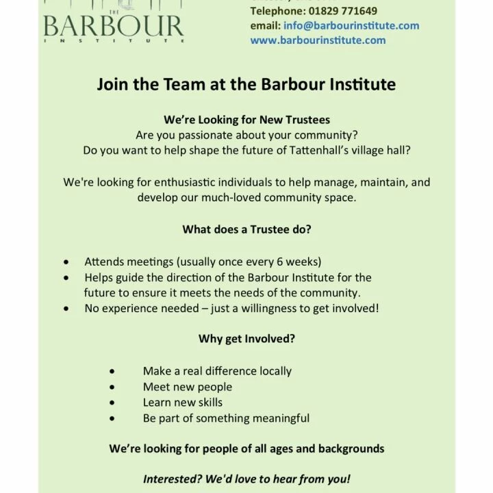 Barbour Trustee