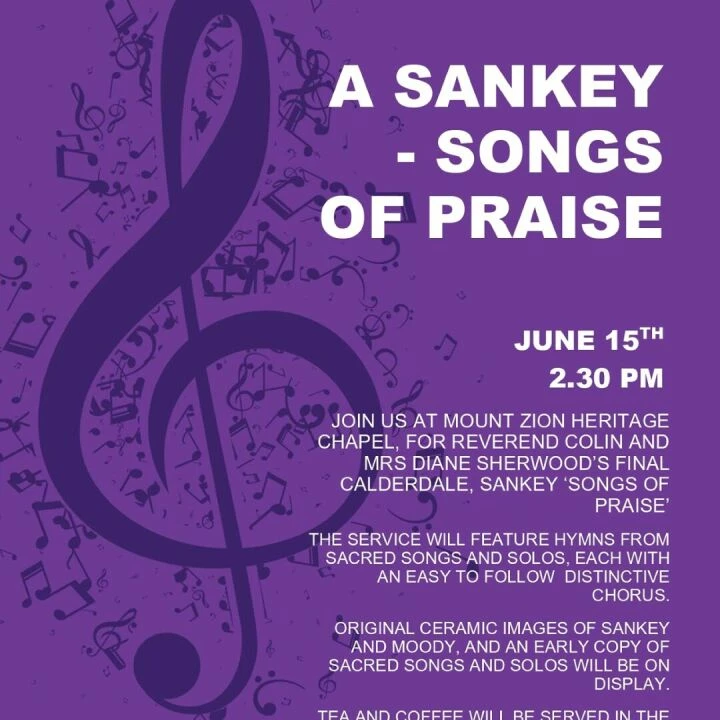 Sankey Songs of Praise 15th June