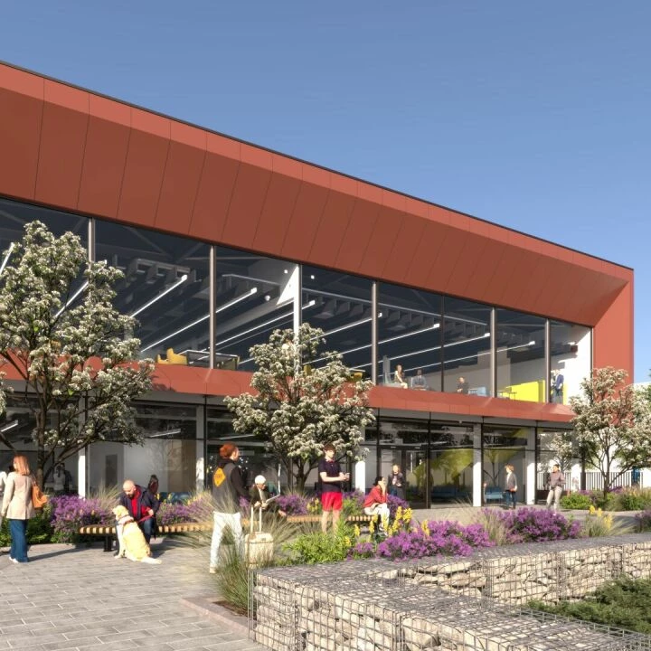Cheshire Archives Crewe Artist Impression