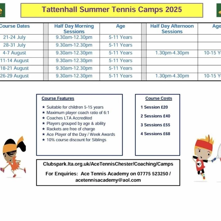 Summer tennis