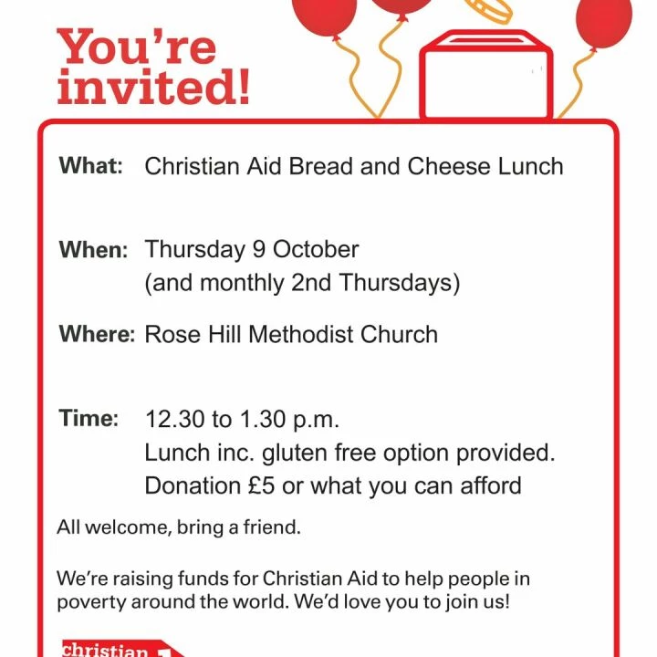 Christian Aid Lunch
