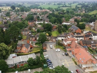 Drone Photo of village