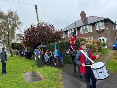 Tarvin Scouts St Georges Day Parade May 2023 Img 20230423 wa0011
