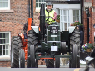 A Field Marshal Tractor In The Parade Through Audlem