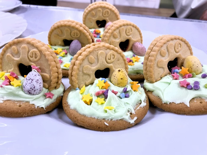 Easter tomb biscuits made by our young people...Happy Easter from God Squad!