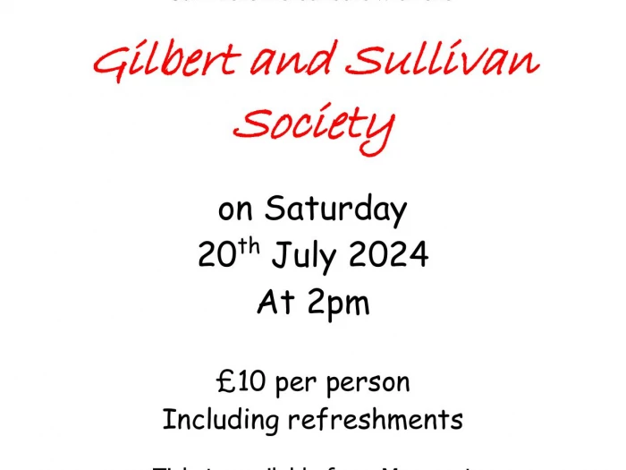 G & S Poster  July 2024