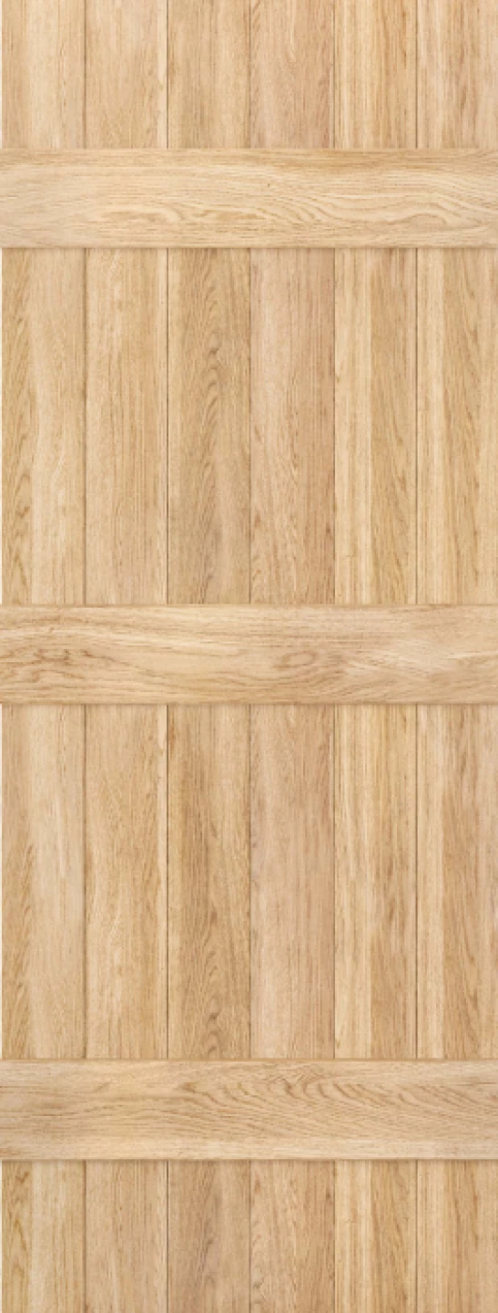 Oak Solid Oak Ledged 3