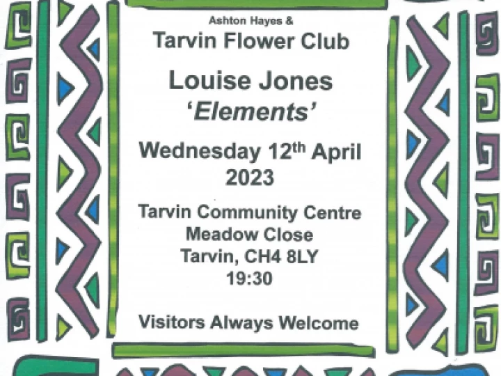 Flower Club meeting poster April 2023 PhotoScan
