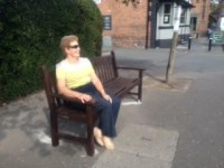 Pat on bench