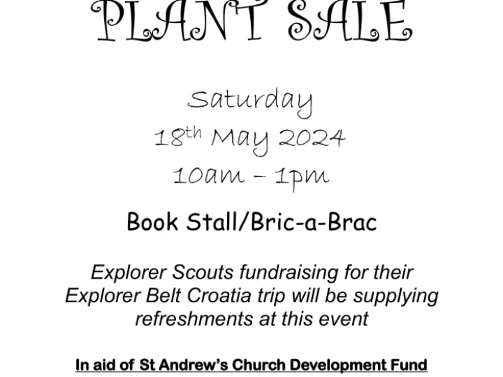 Plant Sale May 2024