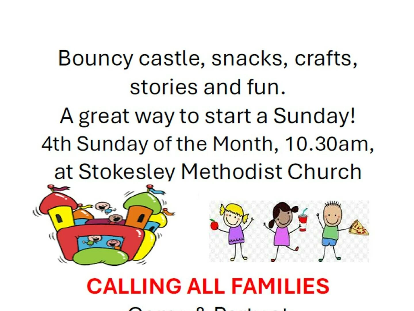bouncy church january 2025