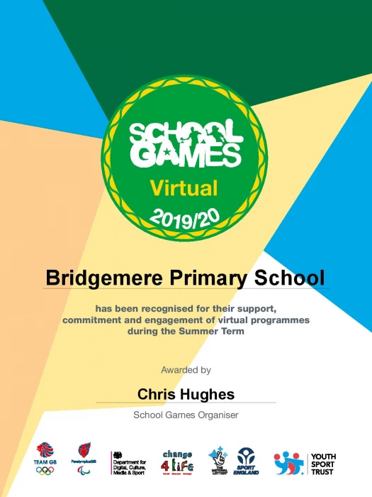 bridgemere virtual certificate