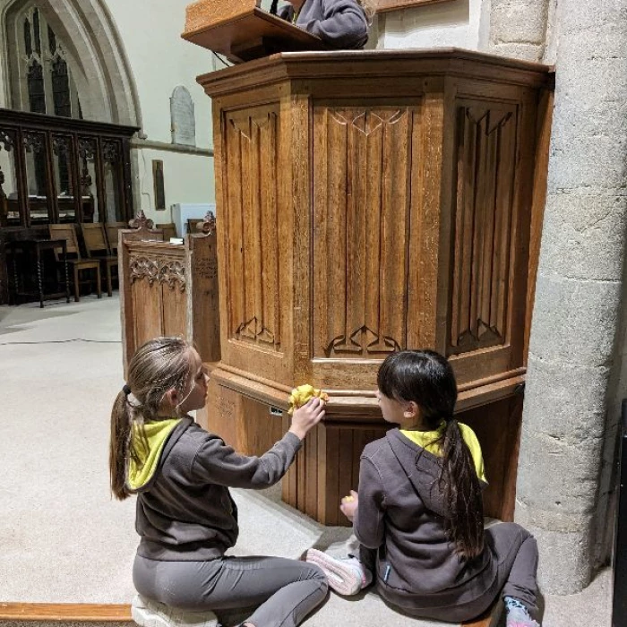 brownies church clean 05
