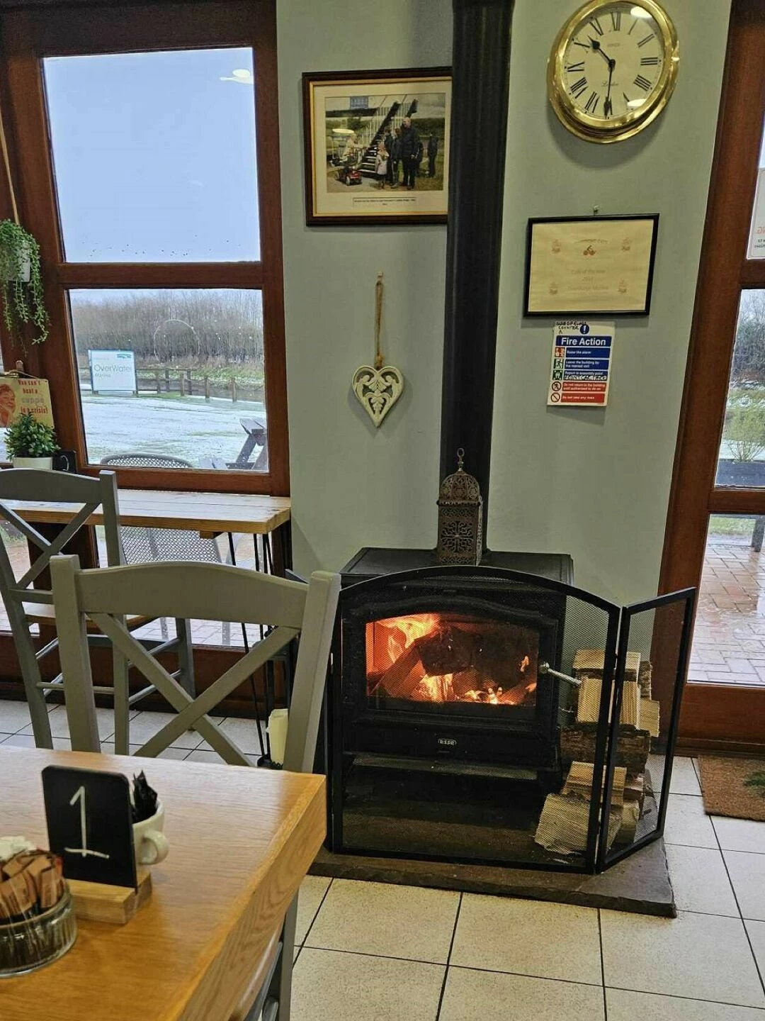 cafe fire