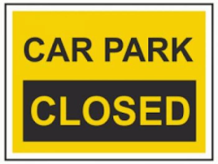 car park closed
