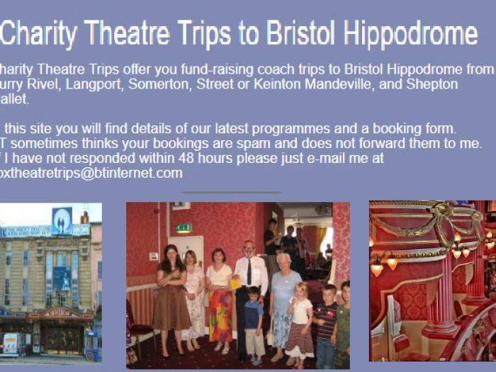 charity theatre trips