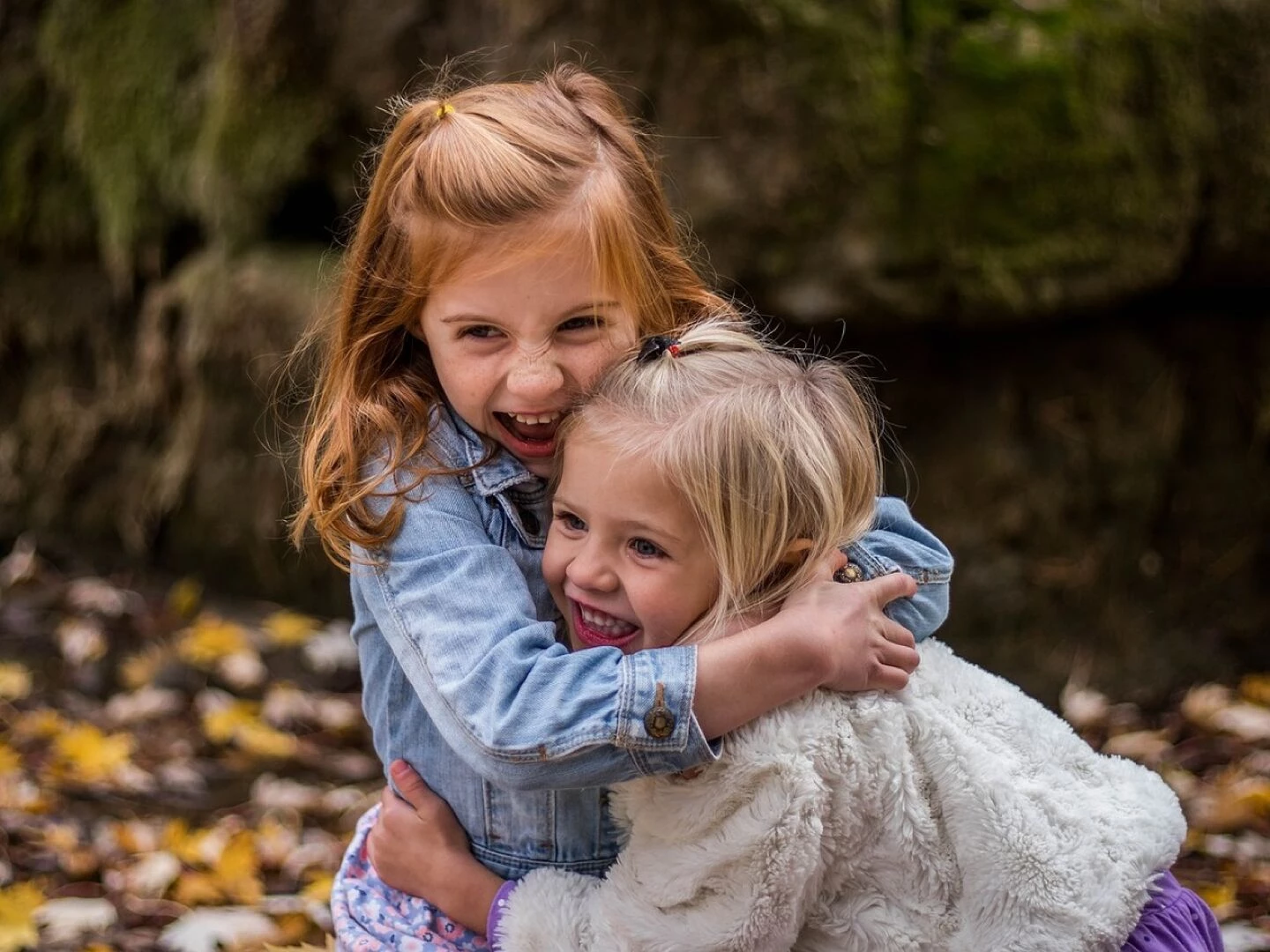children sisters cute