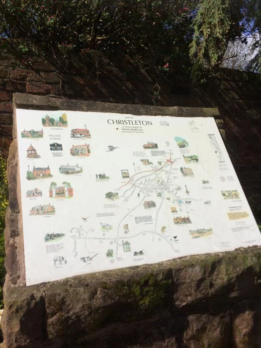 christleton signage board 1