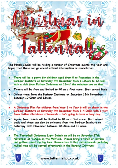 christmas in tattenhall