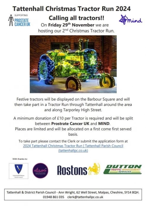 christmas tractor run