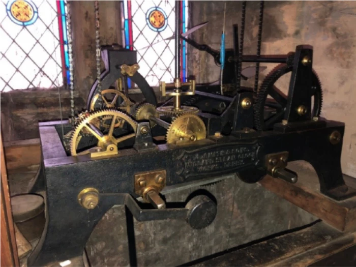 church clock mechanism