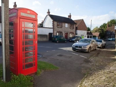 church end phone box