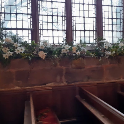 church flowers xmas 4