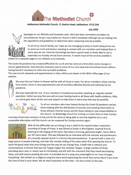 church news   july 2020