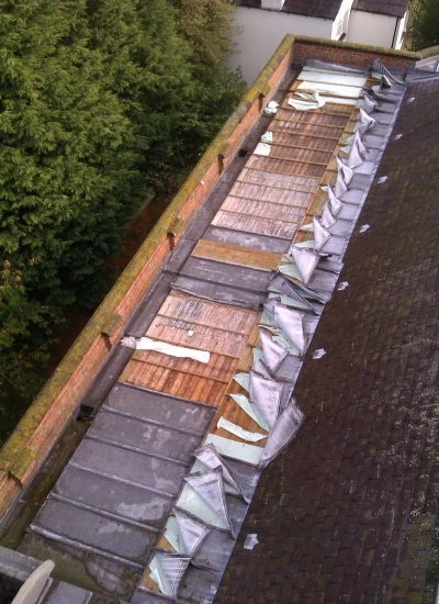 church roof damage 5