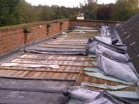 church roof damage